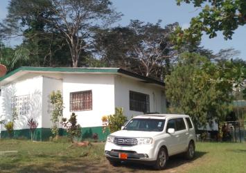 Front and side views of the CARI Administrative Building 