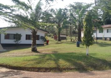 Front and side views of the CARI Administrative Building 