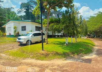 Front and side views of the CARI Administrative Building 