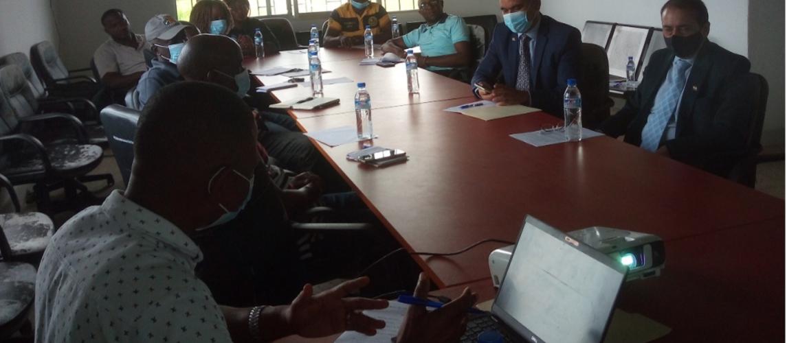 Flashback: Indian Ambassador Pradit Kumar Yadav and team in discussion with CARI officials. 